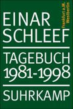 Tagebuch 1981 - 1998 - Einar Schleef