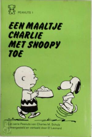 Maaltje Charlie met Snoopy toe - Schulz Maaltje Charlie met Snoopy toe - Schulz