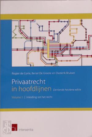 Privaatrecht in hoofdlijnen - Rogier De Corte, Bertel De Groote Privaatrecht in hoofdlijnen - Rogier De Corte, Bertel De Groote