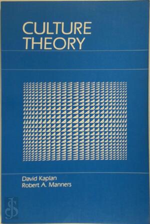 Culture Theory - David Kaplan, Robert A. Manners