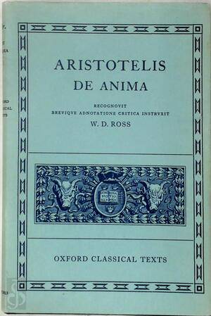 De Anima - Aristotelis, David Ross