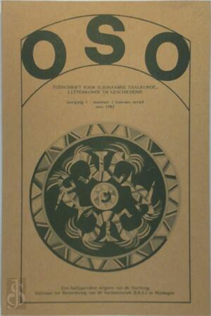 OSO - Tijdschrift voor Surinaamse taalkunde, letterkunde en geschiedenis - OSO - Tijdschrift voor Surinaamse taalkunde, letterkunde en geschiedenis -