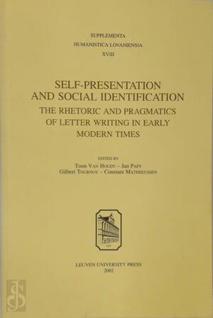Self-presentation and social identification - T. van Houdt, J. Papy Self-presentation and social identification - T. van Houdt, J. Papy