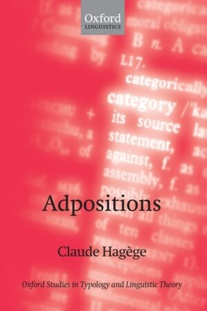 Adpositions - Claude Hagège