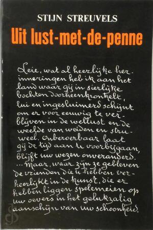 Uit lust-met-de-penne... - Stijn Streuvels, Luc Schepens