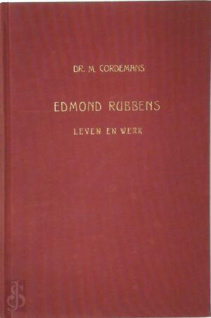 Edmond Rubbens - Dr. M. Cordemans Edmond Rubbens - Dr. M. Cordemans