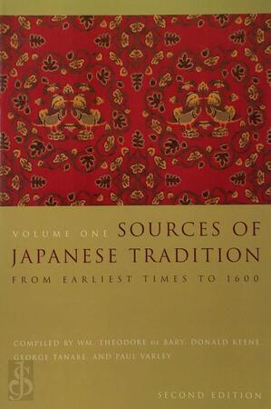 Sources of Japanese Tradition - Wm. Theodore De Bary Sources of Japanese Tradition - Wm. Theodore De Bary
