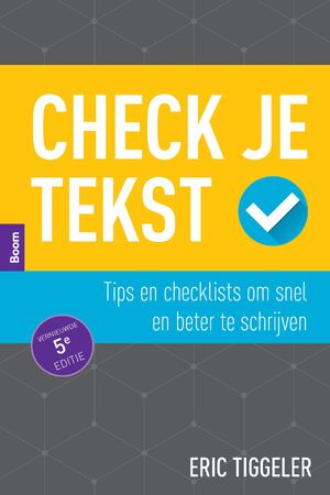 Check je tekst - Eric Tiggeler