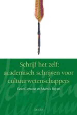Schrijf het zelf - Geert Lernout, Marnix Beyen Schrijf het zelf - Geert Lernout, Marnix Beyen