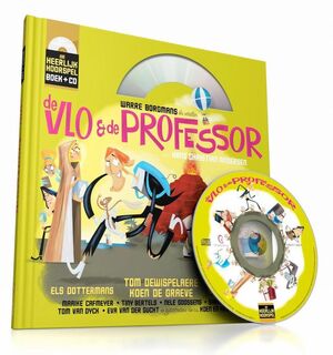 Heerlijke hoorspelen: de vlo en de professor (boek+cd) - Hans Christian Andersen, Stuffmakers (ISBN 9789079040070)