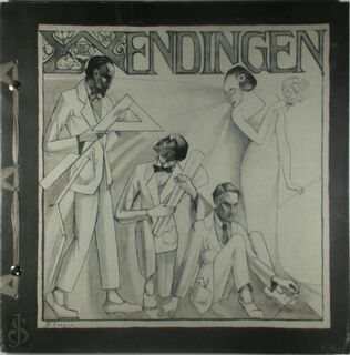 Wendingen. Brochure uitgegeven naar aanleiding van de expositie van "Wendingen" en Aziatische Kunst van mei t/m september 1994 in Museum Gallery Azie. - Peter van Den (Red.). Toorn Vrijthoff