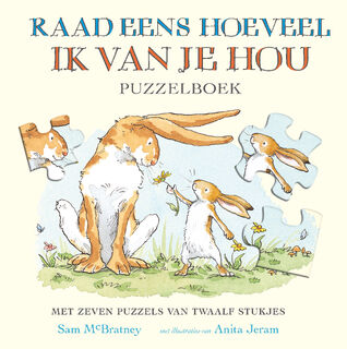 Puzzelboek Raad eens hoeveel ik van je hou - Sam McBratney (ISBN 9789047710516)