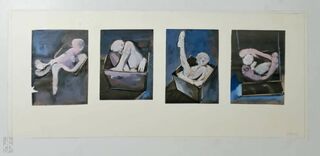 Hugo Claus - [polyptiek - zonder titel] - CLAUS, Hugo