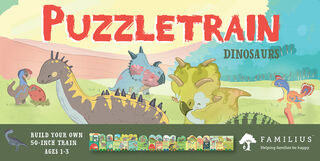 PuzzleTrain: Dinosaurs 26-Piece Puzzle - Christopher Robbins (ISBN 9781641709781)