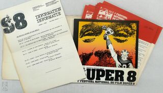 Super 8 - 1er Festival National du Film Super 8 1974 - Patrick Slosse [Red.]