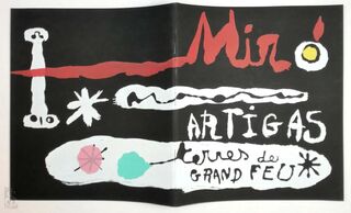 Sculpture in ceramic by Miro and Artigas - Terres de grand feu - Miro, Artigas