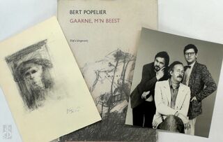 Gaarne, m n beest [XII luxe ex. met originele tekening] - Bert Popelier, Karel [Ill.] Dierickx, Philip Mechanicus [Foto] (ISBN 9789070466046)
