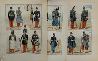 Le costume militaire à travers les ages - Hector Large