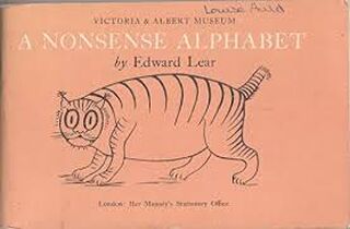 A nonsense alphabet - Edward Lear (ISBN 0112901565)