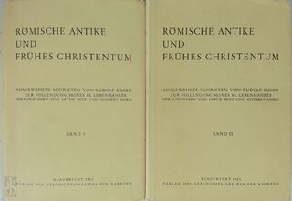 Römische Antike und frühes Christentum( 2 Be) - Rudolf Egger