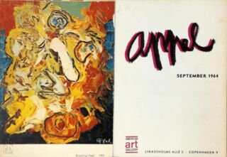 Appel - September 1964 - Herbert Read, Karel Appel