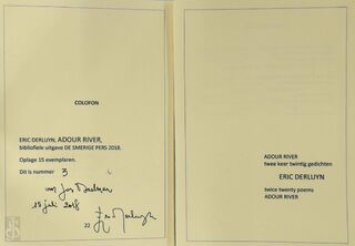 Adour river [Bibliophilistic edition] - Eric Derluyn