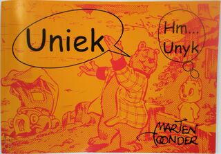 Uniek - Marten Toonder (ISBN 9789075013382)