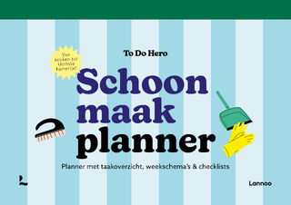 Schoonmaakplanner - To do hero (ISBN 9789401494915)
