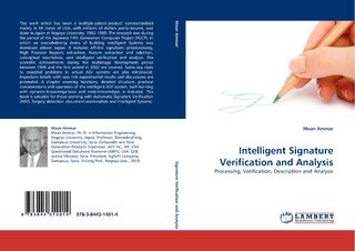 Intelligent Signature Verification and Analysis - Maan Ammar (ISBN 9783844314014)
