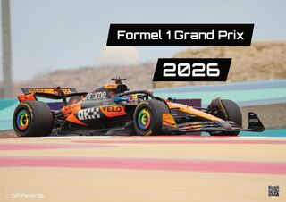 Formel 1 - Grand Prix - 2026 - F1 Kalender DIN A3 (ISBN 9783986735579)