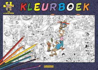 Jan van Haasteren kleurboek (ISBN 9789047860853)