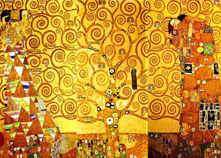 Poster Gustav Klimt - Levensboom - (ISBN 2500015060368)