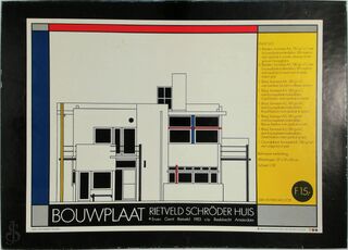 Bouwplaat Rietveld Schröder Huis - Gerrit Thomas Rietveld, Victor Veldhuyzen van Zanten (ISBN 9789090004433)