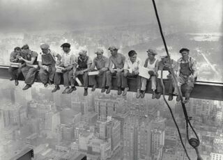 Poster Lunch atop a skyscraper - Vintage - (ISBN 2500015057993)