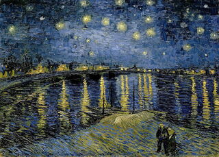 Poster van Gogh - Starry Night over the Rhône - (ISBN 2500015060139)