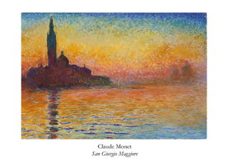 Poster Monet - San Giorgio Maggiore - (ISBN 2500015060191)