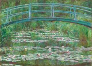 Poster Monet - Japanse brug - (ISBN 2500015060337)