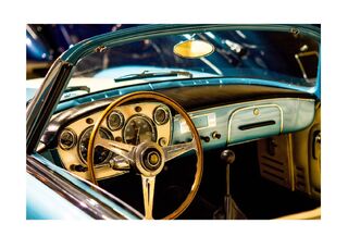 Poster Vintage Auto - Klassieke Maserati - (ISBN 2500015060665)