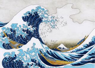 Poster Kanagawa - The Great Wave - (ISBN 2500015060788)