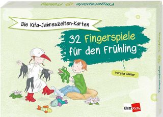 Die Kita-Jahreszeiten-Karten: 32 Fingerspiele für den Frühling - Verena Hafner (ISBN 9783960462668)