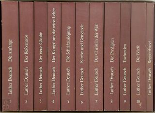 Die Werke Martin Luthers [11 volumes] - Martin Luther (ISBN 9783525556368)