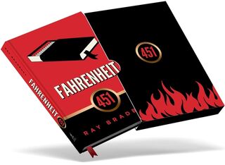 Fahrenheit 451 (Deluxe Slipcase Edition) - Ray Bradbury (ISBN 9781668218181)