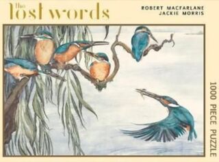 The Lost Words 1000 Piece Jigsaw Puzzle: Kingfisher - Robert MacFarlane (ISBN 9781912916337)