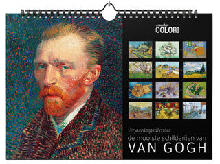 Verjaardagskalender De mooiste schilderijen van Van Gogh - Studio Colori (ISBN 9789492598691)