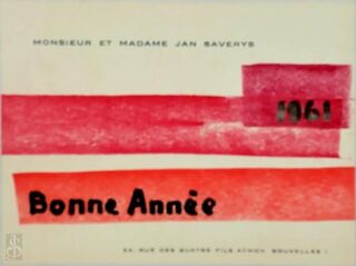 Jan Saverys - Bonne Année 1961 - SAVERYS, Jan 
