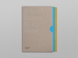 Arnulf Rainer buigt kleur /Aan het einde van de regenboog - Rudi Fuchs, Ina van Zyl (ISBN 9789076135182)