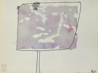 Patrick Conrad - Originele tekening (1967) - CONRAD, Patrick