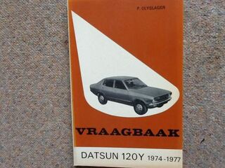 Vraagbaak Datsun 120Y (ISBN 902019847)