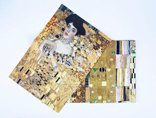 Golden, Gustav Klimt Wrapping Paper Book - Teneues (ISBN 9781623259280)
