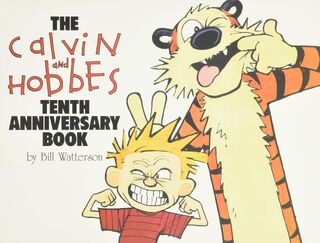Calvin and Hobbes tenth anniversary Book - Bill Watterson (ISBN 9780836204384)